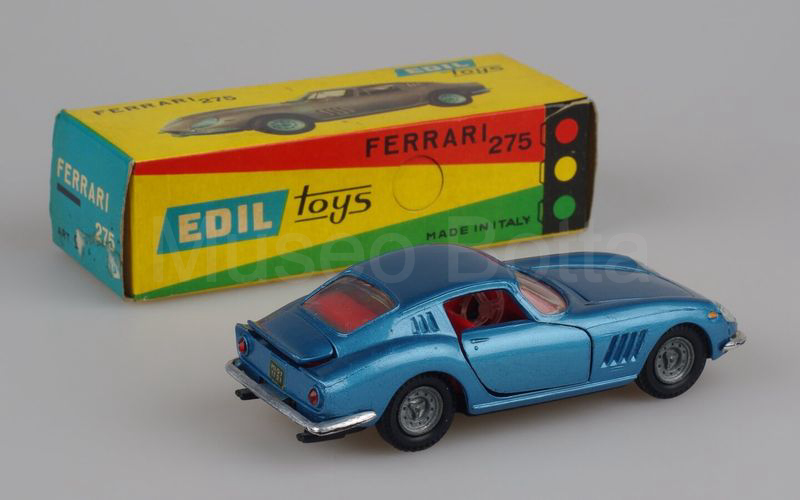 EDIL TOYS (9) Ferrari 275 GTB 1964-1966 azzurro metallizzato