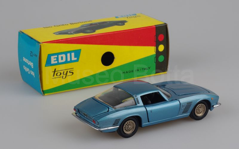 EDIL TOYS (12) Iso Grifo A3 L Bertone 1965-1970 azzurro metallizzato