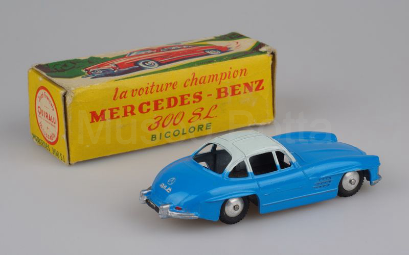 QUIRALU Mercedes Benz 300 SL coupé 1954-1957 bicolore azzurro chiaro-azzurro vivo