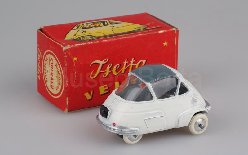 QUIRALU Isetta Velam microvettura 1955-1958 grigio medio-bianco