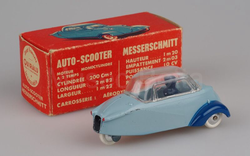 QUIRALU Messerschmitt KR200 microvettura 1955-1964 azzurro chiaro-azzurro