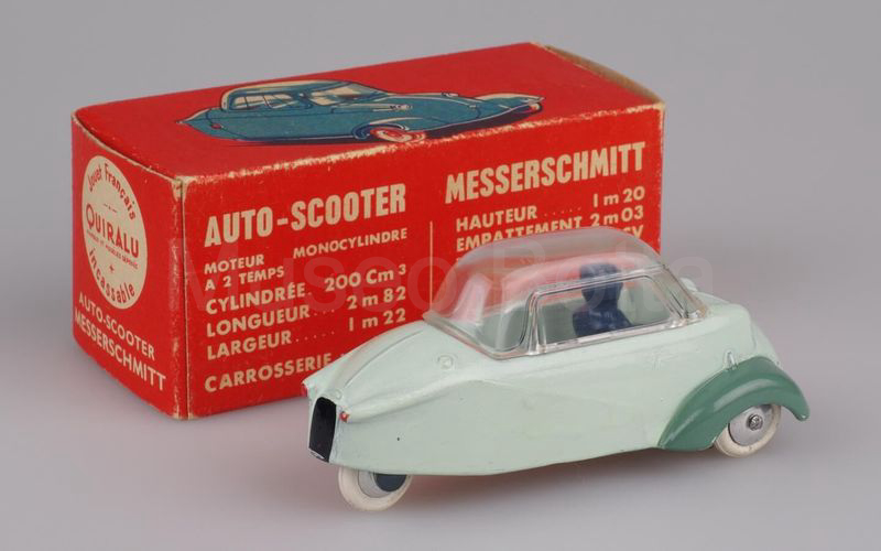 QUIRALU Messerschmitt KR200 microvettura 1955-1964 verde chiaro-verde medio