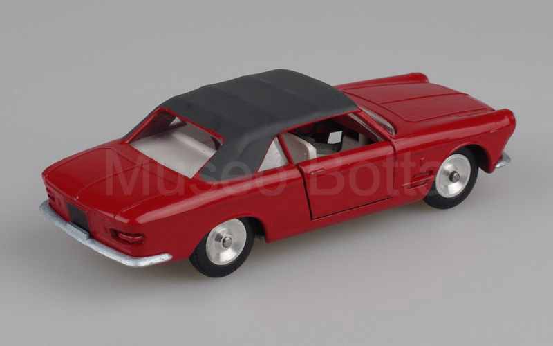 SOLIDO (133-1) Fiat 2300 S cabriolet Ghia 1962 rosso scuro