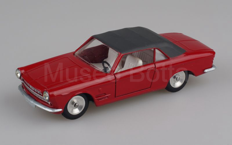 SOLIDO (133-1) Fiat 2300 S cabriolet Ghia 1962 rosso scuro