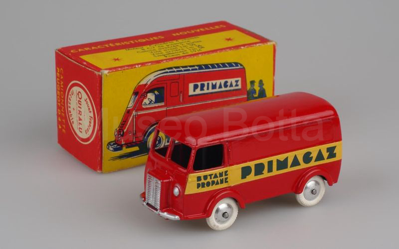 QUIRALU Peugeot D4A furgone 1955-1960 "PRIMAGAZ" rosso