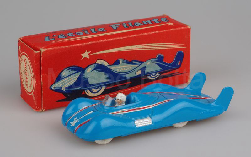 QUIRALU Renault Étoile Filante auto da record 1956 azzurro vivo