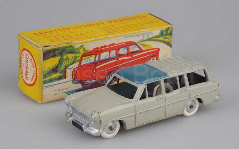 QUIRALU Simca Vedette Marly break 1955-1956 senza vetri bicolore blu ardesia-grigio