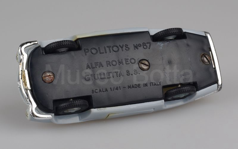 POLITOYS-PL (67) Alfa Romeo Giulietta SS 1957-1962 grigio chiaro