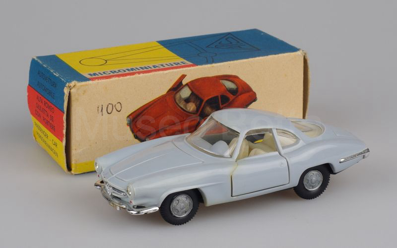 POLITOYS-PL (67) Alfa Romeo Giulietta SS 1957-1962 grigio chiaro