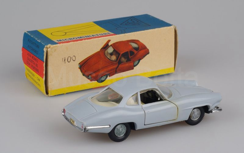 POLITOYS-PL (67) Alfa Romeo Giulietta SS 1957-1962 grigio chiaro