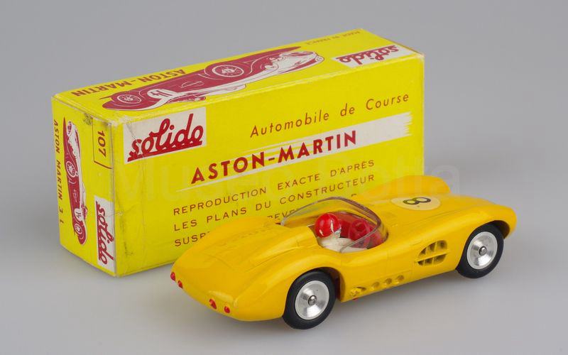 SOLIDO (107-3) Aston Martin 3L DBR1 1957 giallo