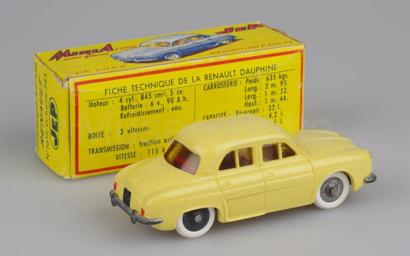 JEP 1:43 (1615) Renault Dauphine berlina 1956-1966 giallo