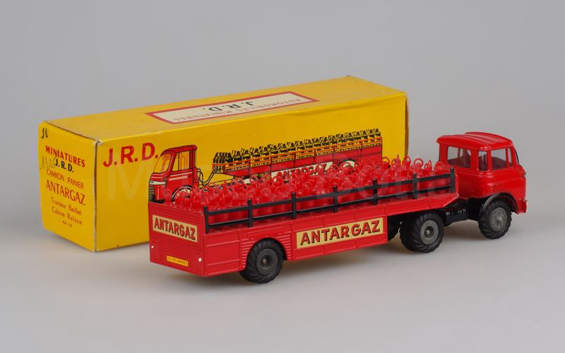 JRD (132) Berliet GAK semirimorchio trasporto bombole "ANTARGAZ" rosso-nero-crema