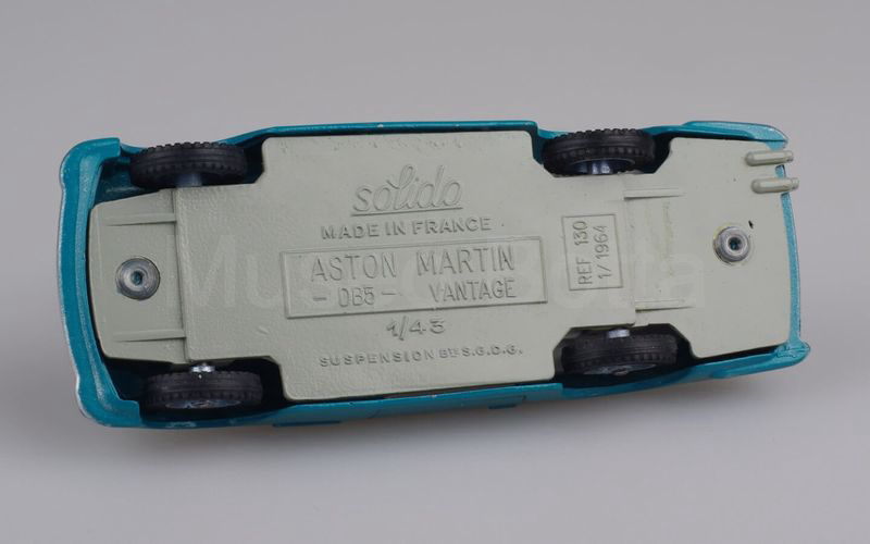 SOLIDO (130-2) Aston Martin DB5 Vantage 1964-1965 azzurro turchese scuro