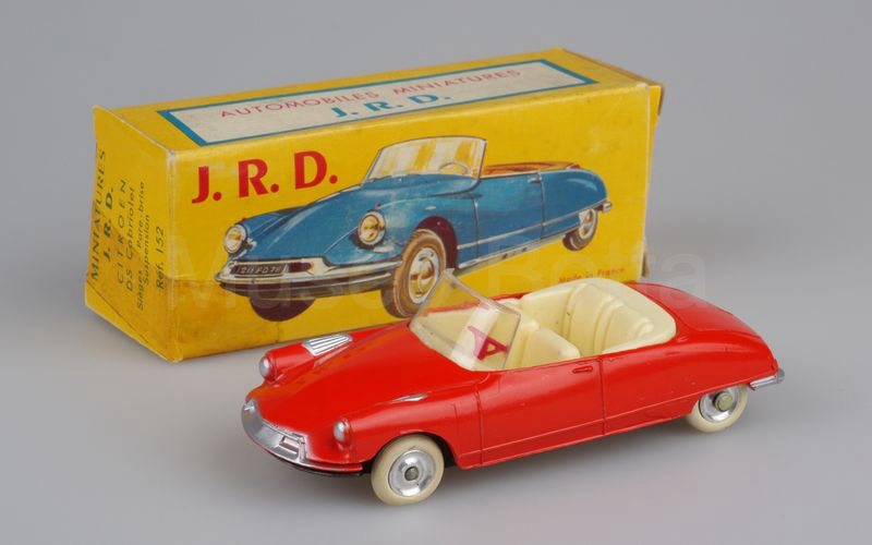 JRD (152) Citroën DS19 cabriolet 1960-1962 arancio