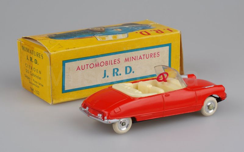 JRD (152) Citroën DS19 cabriolet 1960-1962 arancio