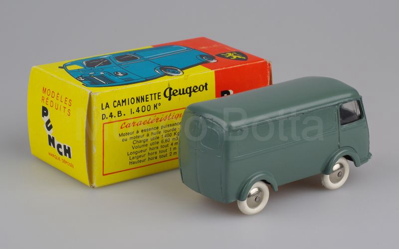 ERIA Peugeot D4B furgone 1960 grigio