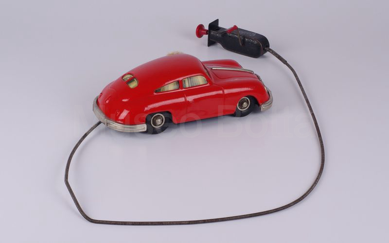 GESCHA (Auto Fox 559) Porsche 356 coupé 1950-1952 filoguidato rosso