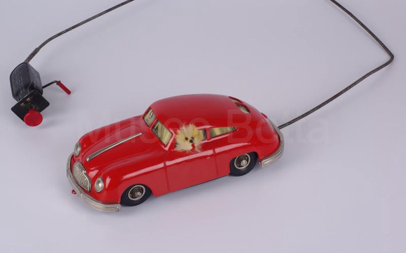 GESCHA (Auto Fox 559) Porsche 356 coupé 1950-1952 filoguidato rosso