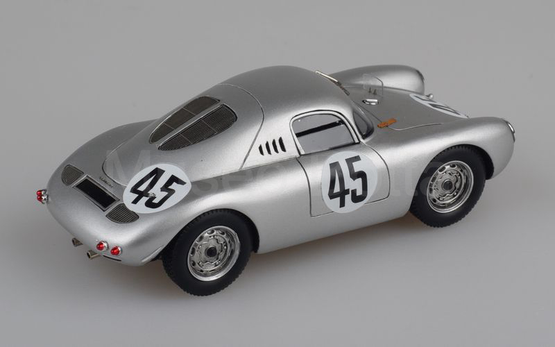 SPARK MODEL (S1950) Porsche 550 coupè Le Mans 1953 n° 45 argento