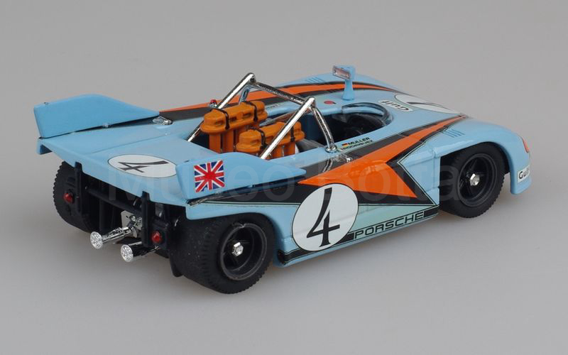 BEST MODEL (9125) Porsche 908-03 1971 GULF Targa Florio 1971 n° 4 azzurro