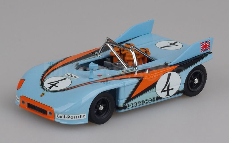 BEST MODEL (9125) Porsche 908-03 1971 GULF Targa Florio 1971 n° 4 azzurro