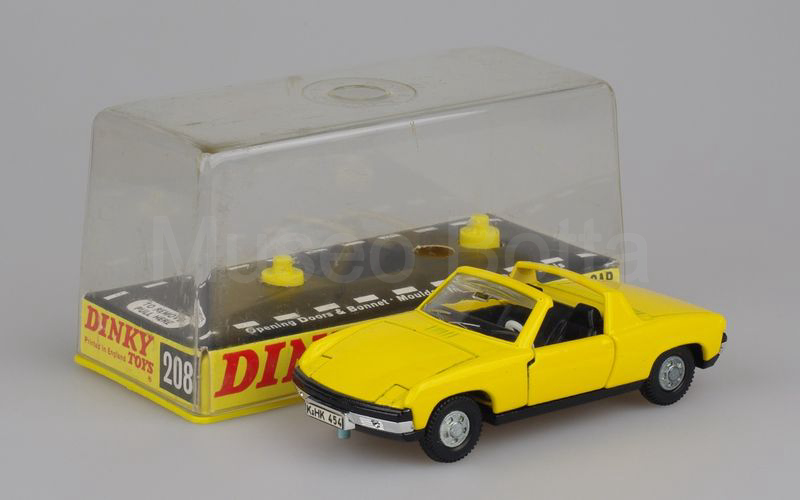 DINKY TOYS GB (208) Porsche 914-4 1969-1972 giallo