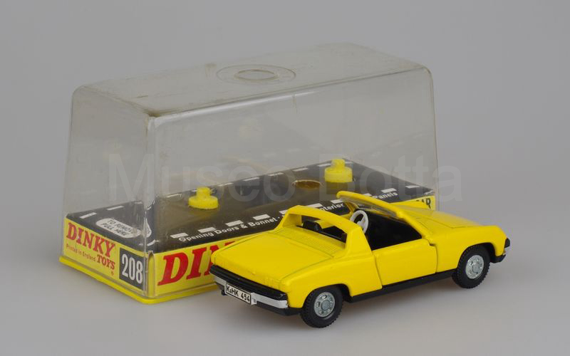 DINKY TOYS GB (208) Porsche 914-4 1969-1972 giallo