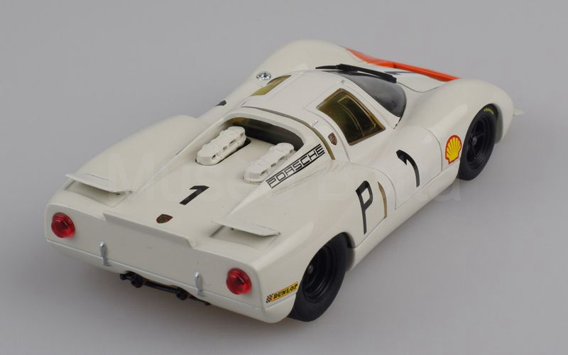 EBBRO (739) Porsche 908K (coda corta) 1968 Nürburgring 1968 n° 1 bianco-arancio