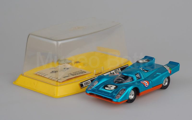 GAMA (09605) Porsche 917 coupé 5.0 K (coda corta) 1970 GULF n° 3 turchese metallizzato-arancio