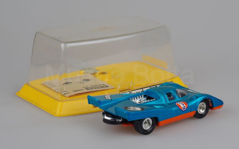 GAMA (09605) Porsche 917 coupé 5.0 K (coda corta) 1970 GULF n° 3 turchese metallizzato-arancio