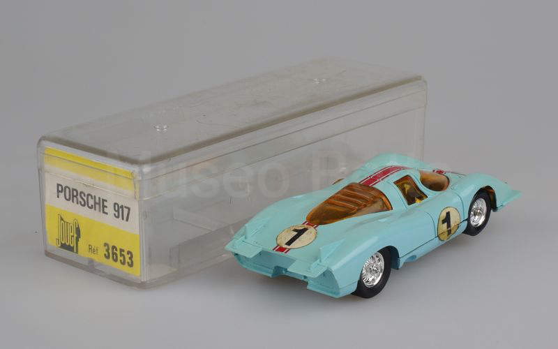 JOUEF (3653) Porsche 917 coupé 4.5K (coda corta) 1969 azzurro