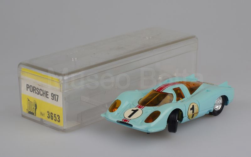 JOUEF (3653) Porsche 917 coupé 4.5K (coda corta) 1969 azzurro