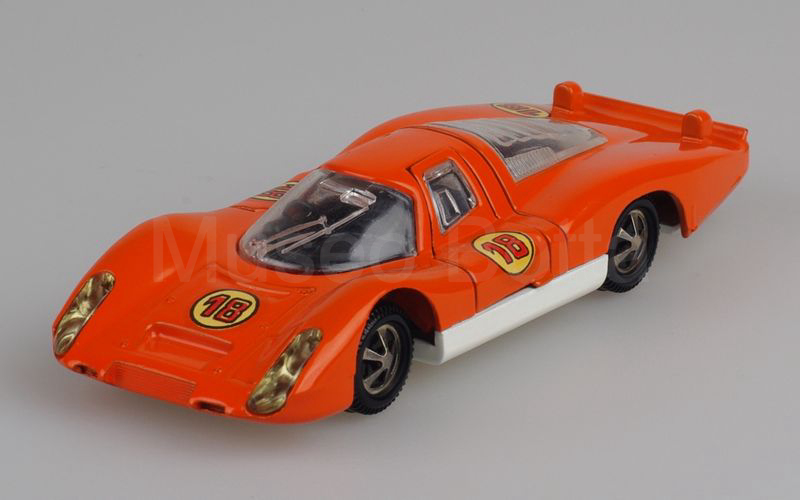 MÄRKLIN (1815) Porsche 907LH (coda lunga) 1967 arancio-bianco