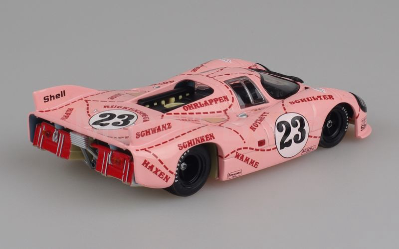 MINICHAMPS (430 716923) Porsche 917/20 coupé "maialino rosa" Le Mans 1971 n° 23 rosa