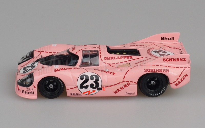 MINICHAMPS (430 716923) Porsche 917/20 coupé "maialino rosa" Le Mans 1971 n° 23 rosa