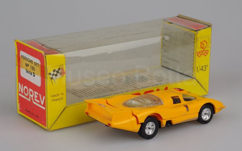 NOREV PLASTICA (180) Porsche 917LH (coda lunga) coupé 4.5 1969 arancio