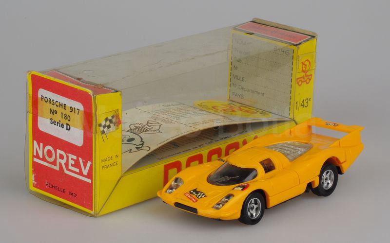 NOREV PLASTICA (180) Porsche 917LH (coda lunga) coupé 4.5 1969 arancio