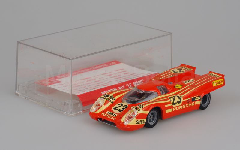 SAFIR SUPER CHAMPION (43) Porsche 917K (coda corta) coupé 4.5 Le Mans 1970 n° 23 rosso