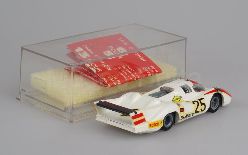 SAFIR SUPER CHAMPION (52) Porsche 917LH (coda lunga) 5.0 coupé Le Mans 1970 n° 25 bianco