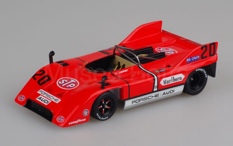 SPARK MODEL (S1171) Porsche 917-10 châssis 002 Can-Am STP Watkins Glen 1971 n° 20 rosso