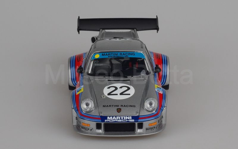 EBBRO (536) Porsche 911 Carrera RSR Turbo 2.1 châssis 010 "MARTINI" Le Mans 1974 n° 22 argento