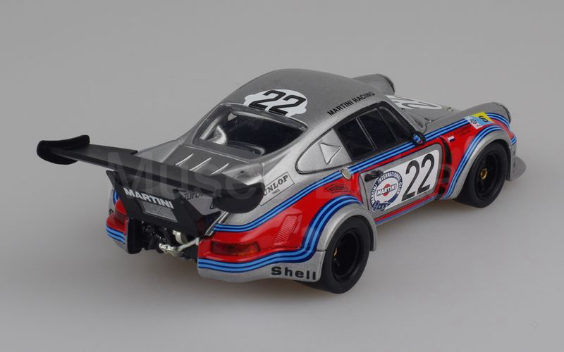 EBBRO (536) Porsche 911 Carrera RSR Turbo 2.1 châssis 010 "MARTINI" Le Mans 1974 n° 22 argento