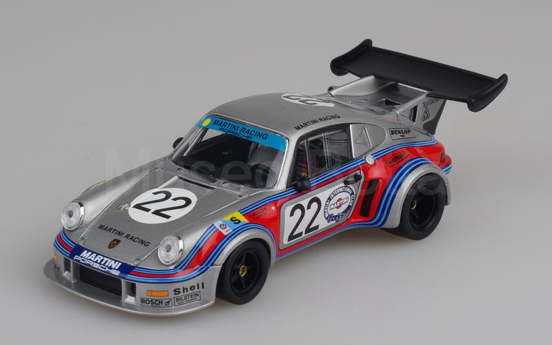 EBBRO (536) Porsche 911 Carrera RSR Turbo 2.1 châssis 010 "MARTINI" Le Mans 1974 n° 22 argento