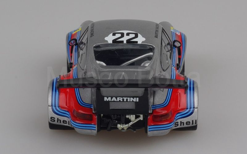 EBBRO (536) Porsche 911 Carrera RSR Turbo 2.1 châssis 010 "MARTINI" Le Mans 1974 n° 22 argento