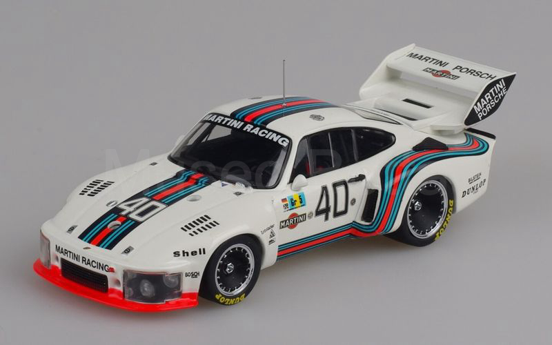 EBBRO (768) Porsche 935 3ª versione coda lunga "MARTINI" Le Mans 1976 n° 40 bianco