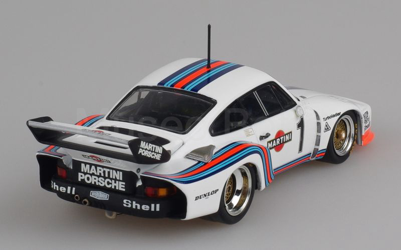 MINICHAMPS (400 766301) Porsche 935 3ª versione coda lunga "MARTINI" 1000 Km ADAC 1976 n° 1 bianco