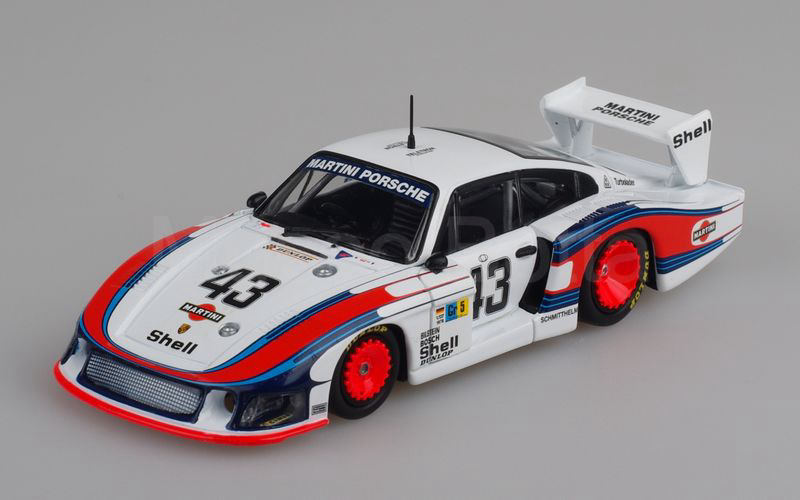 MINICHAMPS (430 786743) Porsche 935/78 Moby Dick "MARTINI" Le Mans 1978 n° 43 bianco