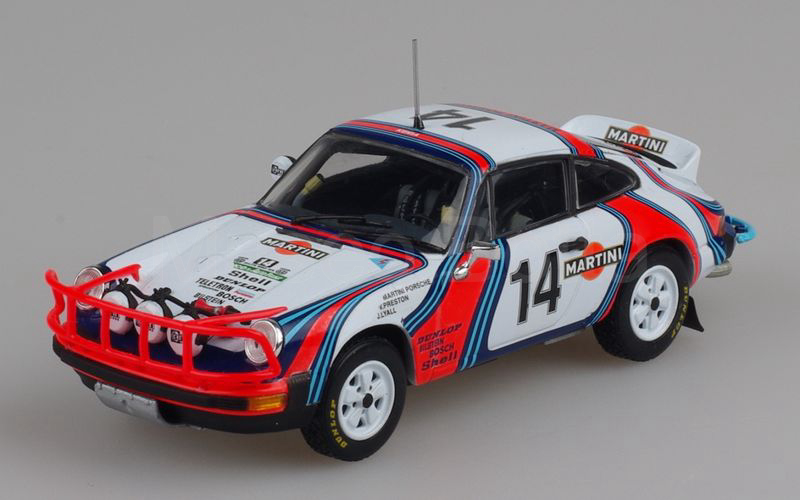 MINICHAMPS (WAP C20 SET 01) Porsche 911SC 3.0 Safari "MARTINI" East African Safari 1978 n° 14 bianco