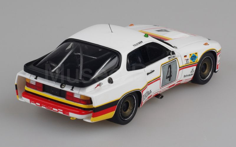 SPARK MODEL (S0981) Porsche 924 Carrera GT coupé Le Mans 1980 n° 4 bianco